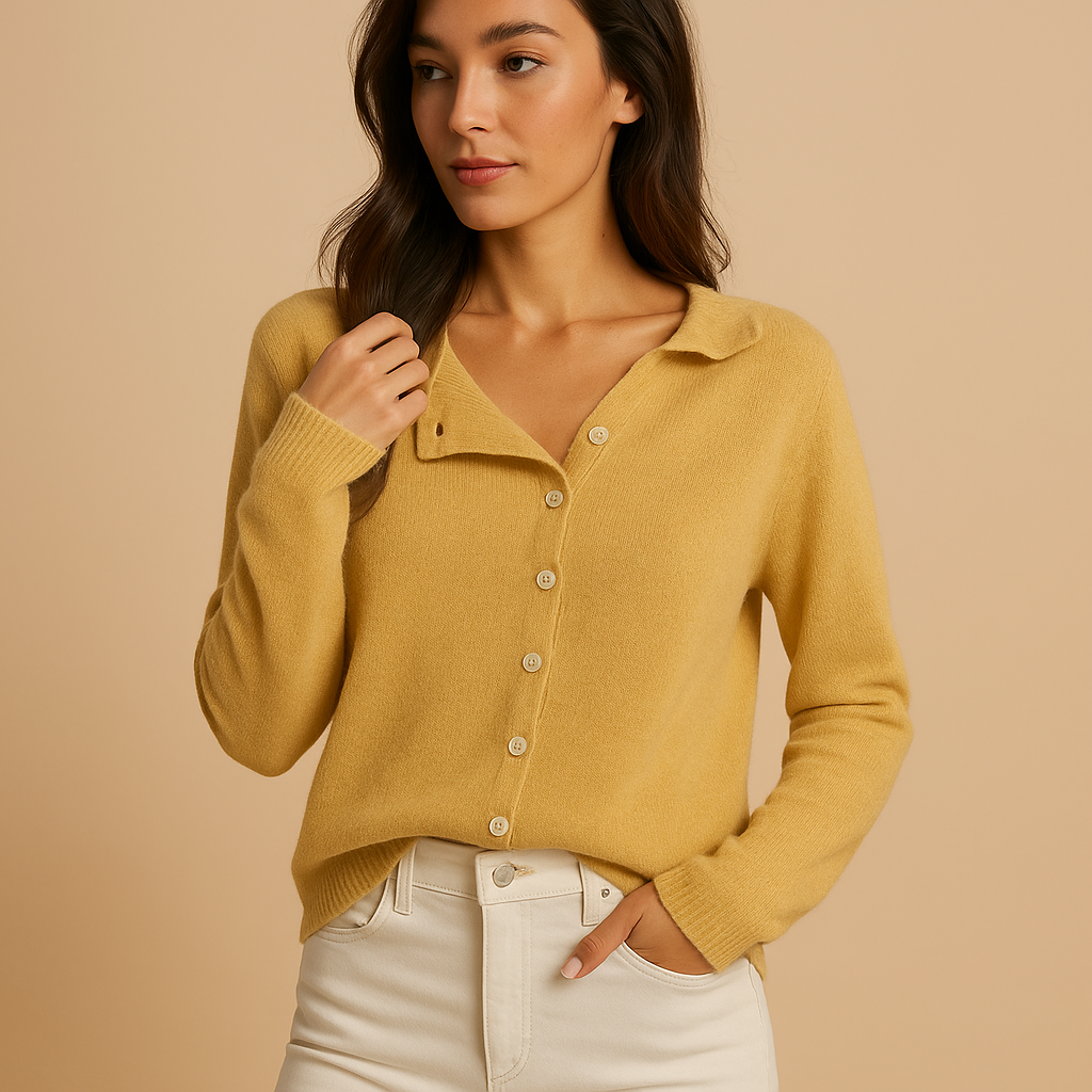 Round neck sweater for women