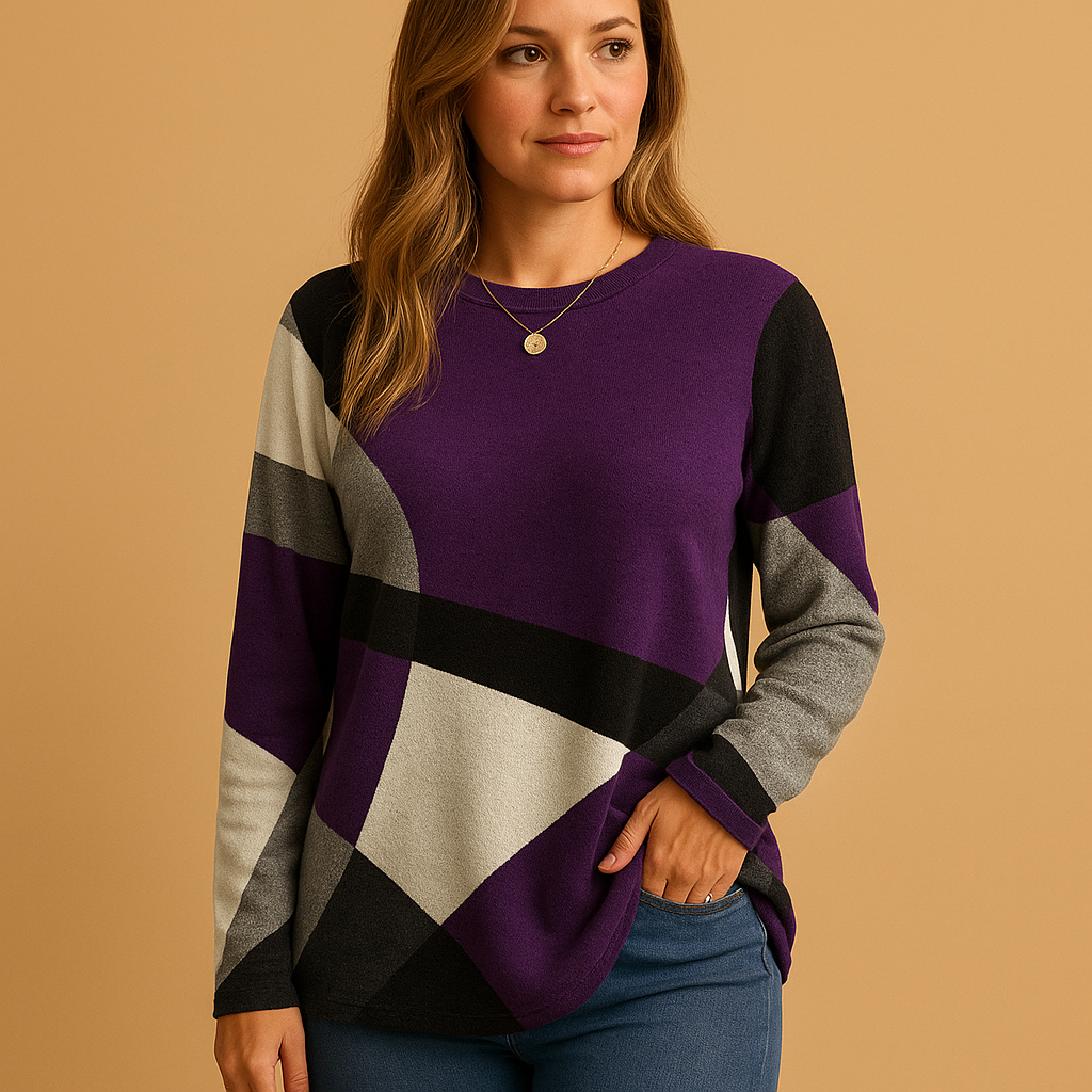 Timeless knit sweater for women