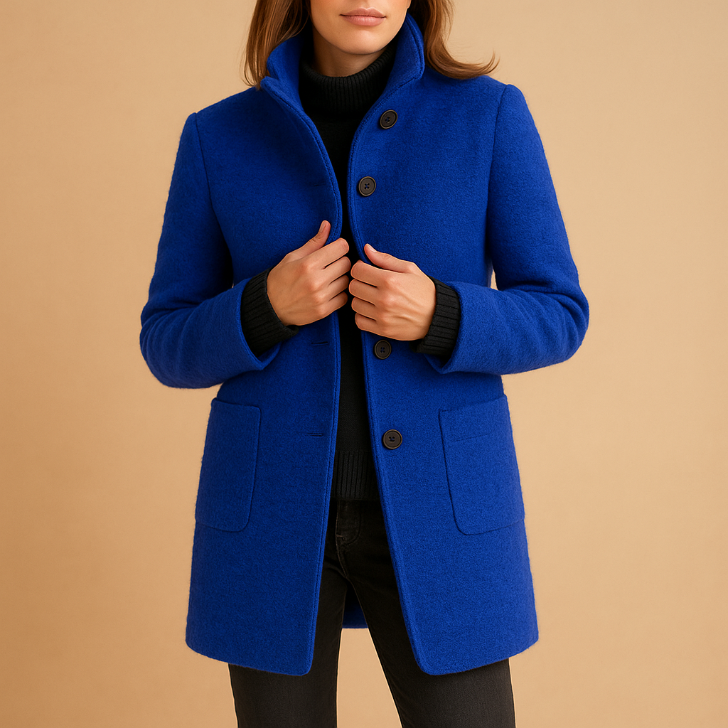 Warm soft winter coat for ladies