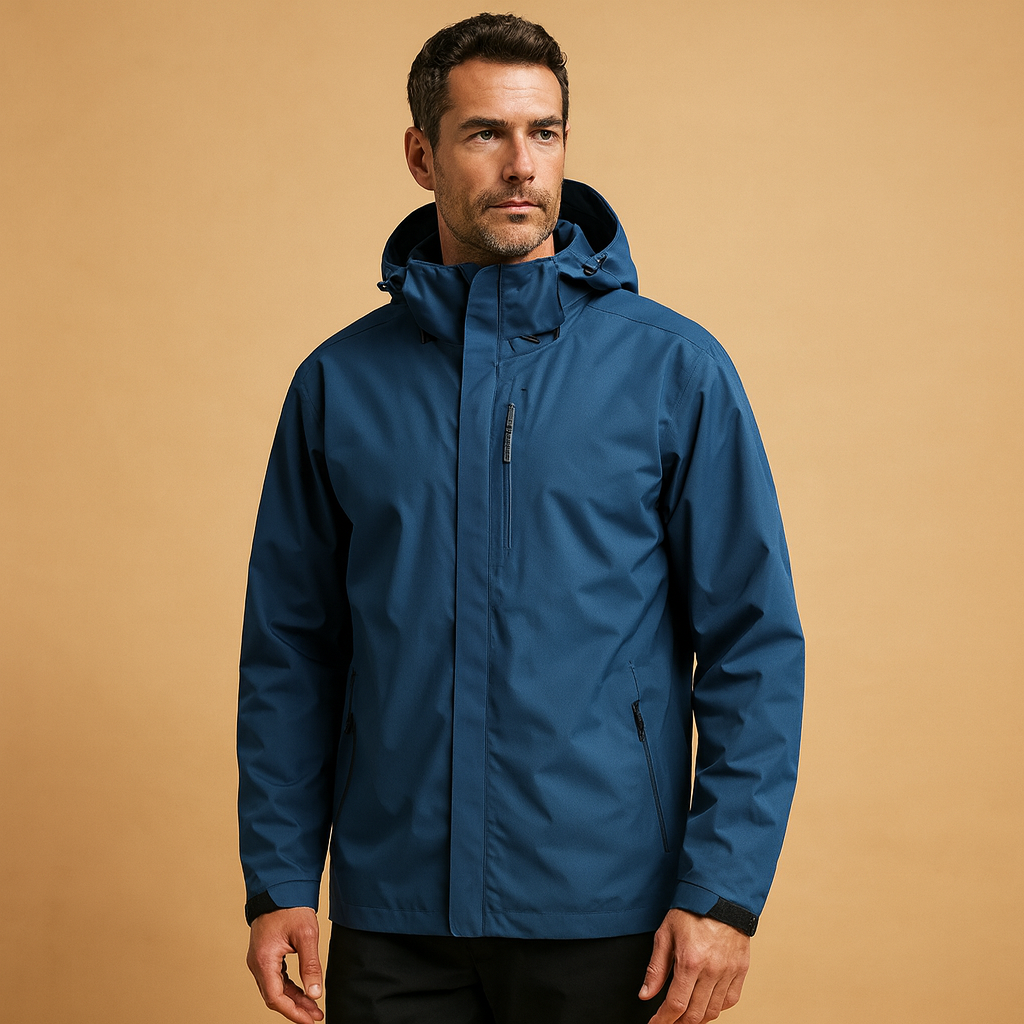 Waterproof winter windbreaker for men