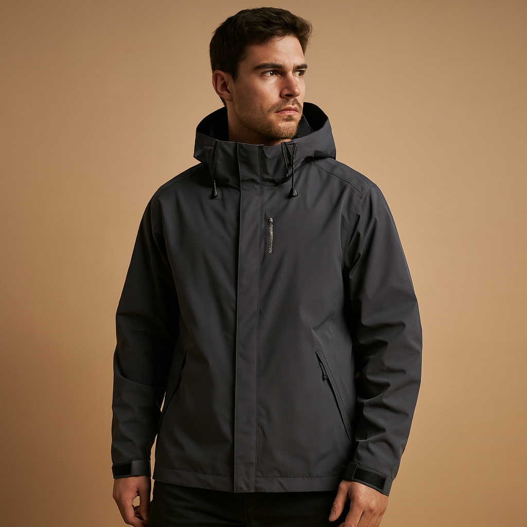 Waterproof winter windbreaker for men