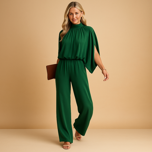 Elegant long-sleeved jumpsuit for women