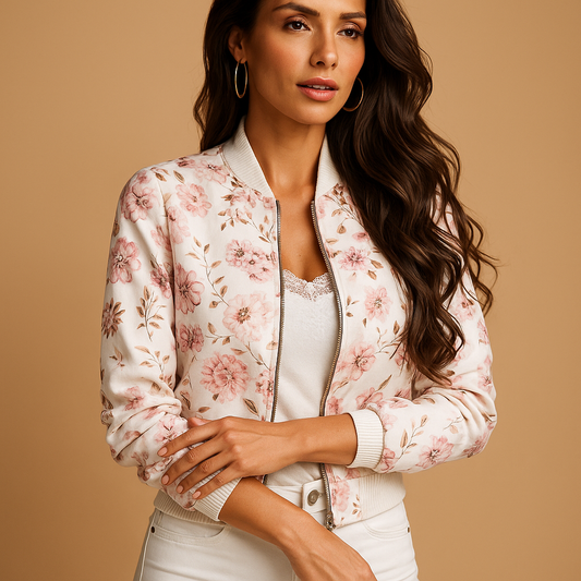 Stylish lightweight summer jacket for women