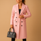 Stylish long winter coat for women