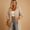 Streetwear hooded jacket for women