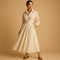 Vintage-inspired A-line dress for women