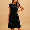 Summer dress with elegant cut and breezy fit for women